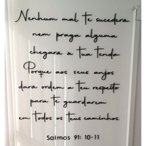 Letreiro Decorativo Salmos